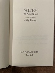 WIFEY Judy Blume 1978 G.P. Putnam’s Sons Book Club Edition HBDJ EXC