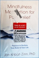Mindfulness Meditation for Pain Relief by Jon Kabat-Zinn (softcover, mint)