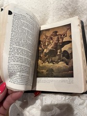 1963 Holy Bible KJV Self-Pronouncing Edition, Red Letter National Bible Press LN