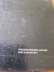 Holy BIBLE NIV Thinline Black Bonded Leather Zondervan 2002