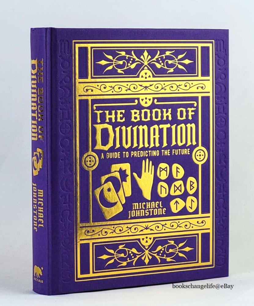 THE BOOK OF DIVINATION Predicting Future Michael Johnstone Deluxe Gilded Edges
