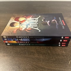 Amulet Books Lot 1 2 4 7 Set Paperback Book Collection By Kazu Kibuishi W5