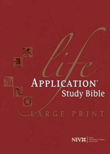 Life Application Study Bible-NIV-Large Print by Tyndale House Publishers: Used