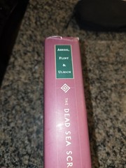 Dead Sea Scrolls Bible Martin Abegg Eugene Ulrich SIGNED BY PETER FLINT HB/DJ