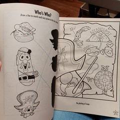 Big Idea VeggieTales Veggie Fever Jumbo Coloring Activity Book 2007 112 pages