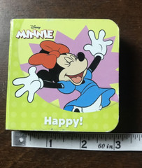 Lot of 10 Walt Disney MINNIE MOUSE Mini Board Books 2.75″ X 2.75″ from 2019