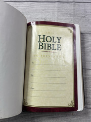 New Strong’s Reference Bible King James Version KJV BONDED LEATHER Nelson 1745