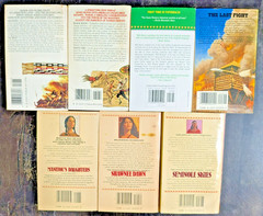 Western / Native American Indian Themed Paperback 7 Book Lot Westerns Novels