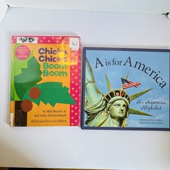 Lot 10 Childrens Alphabet ABC Books Chicka Chicka Boom Boom LMNO Peas Pallotta