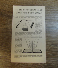 Holy Bible Vintage National Bible Press KJV White Cover with Gold Trim 1950’s