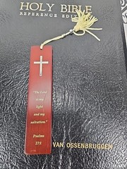 Holy Bible Reference Edition 1976 KJV Giant Print Thomas Nelson W/Bookmark