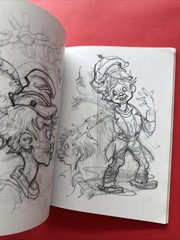 The Arcane Eye of Hogarth Sketchbook – Burne Hogarth – Fantagraphic Books – SC