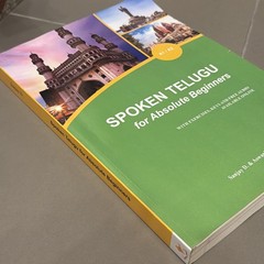 Spoken Telugu for Absolute Beginners A1/A2 Paperback