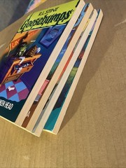 Vintage Goosebumps Book Lot O 4 R.L. Stine Scholastic Horror #33, #35, #38, #39
