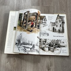 The Farm Book by Rien Poortvliet 1980 Harry N Abrams Hardcover & Dust Jacket