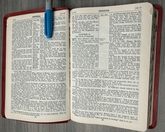 Oxford KJV Scofield Reference Bible 1945 Red Hand Grained MOROCCO Leather 187X