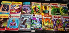 goosebumps books lot of 39, horrorland, slappyworld, original, reprints