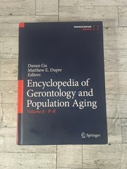 Encyclopedia of Gerontology and Population Aging Volume 6: P-R English Hardcover