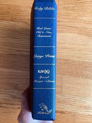 Word of God KJV Easy Reading Red Letter Large Print Special Margin Edition 2002