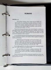 J. Vernon McGee’s Notes on the Holy Bible (partially complete, w/binder)