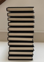 AGATHA CHRISTIE Lot of 11 Mystery Collection Hardcover Leatherette Books BANTAM
