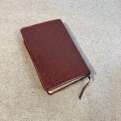New Living Translation Study Bible Personal Size Edition Leatherlike Brown