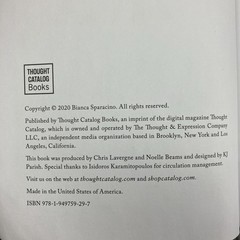 A Gentle Reminder 2020 Thought Catalog Books by Bianca Sparacino GOOD