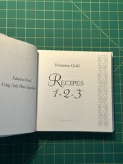 Recipes 1-2-3 by Rozanne Gold