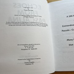 Echoes From Pascalina Genealogy Family History 1997 Morganton NC Canfield Wade