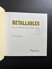 Rare Retallables De La Guerra Civil (1936-1939) PB Book