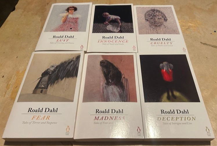 Roald Dahl Adult Short Stories Collection 6 UK Paperback Lot Books PENGUIN