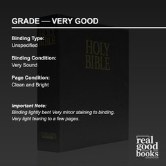 2011 The Holy Bible. KJV. Wide Margin Looseleaf Reference Edition. VG
