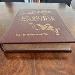 The Easton Press Le Morte D’Arthur Vol 1 Sir Thomas Malory Hardcover Illus 1985