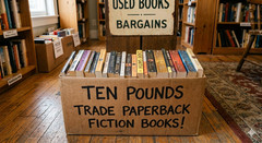 10 LB Box of Modern Trade Paperback Fiction Books! Wholesale Instant Collection