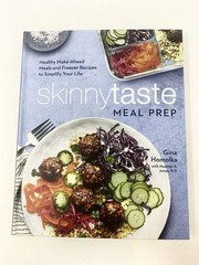 NEW Skinnytaste Meal Prep by Gina Homolka, Hardcover, FREE SHIP