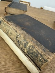 Rare Antique Harper’s New Monthly Magazine Bound Volumes (5 Books) –19th Century