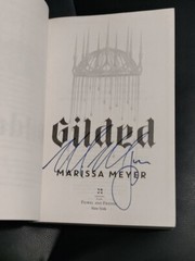 Signed Marissa Meyer Gilded Square Fish Softcover Near Fine Condition