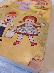 Jack And Jill Vtg Big Coloring Book, Claymore, Inc. Printed- Canada. 448 Pages.