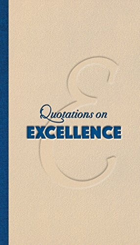 Excellence (Quote Unquote) by Books, Applewood, Good Book