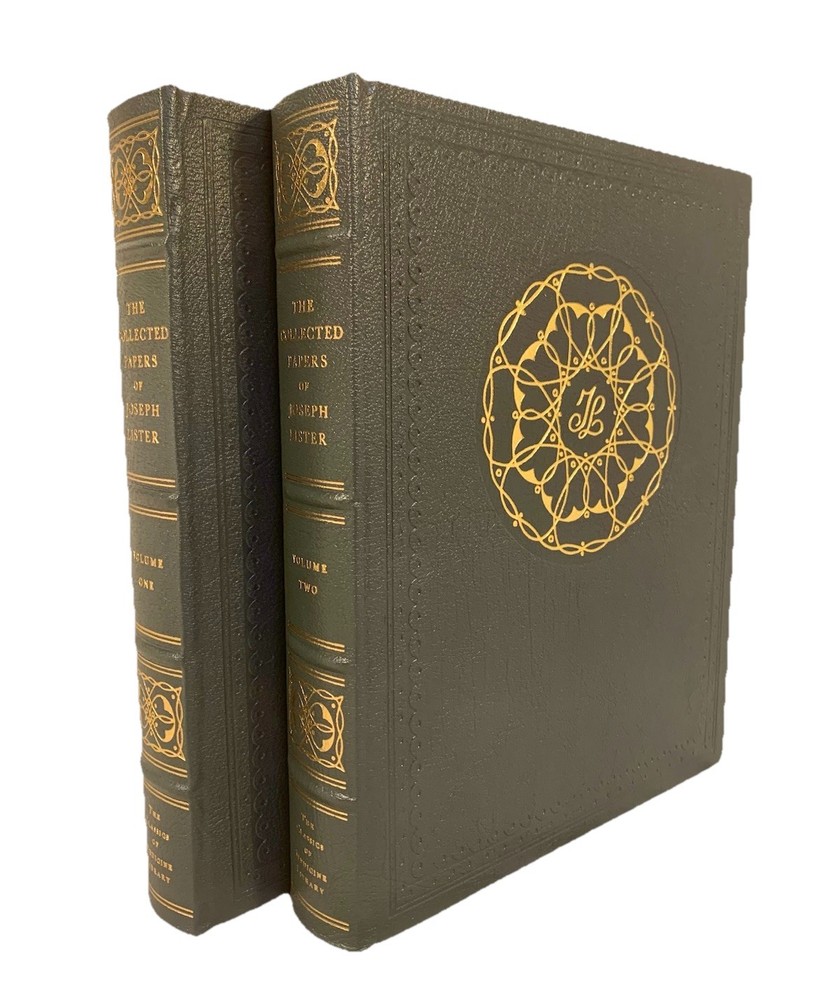 2 Vol COLLECTED PAPERS OF JOSEPH BARON LISTER Classic of Medicine 1979 Near Mint