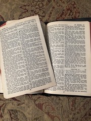 Vintage KJV Holy Bible John C Winston International Series READ / LOOSE PGS