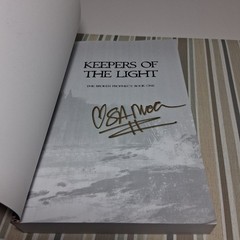 Keepers of the Light by S.A. McClure Signed Paperback 2nd Ed YA Fantasy Promo