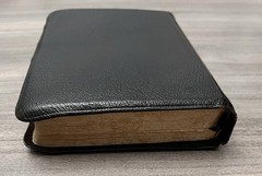 MOROCCO LEATHER Bible; RSV World 1962; Concordance; Thumb Indexed; Color Maps