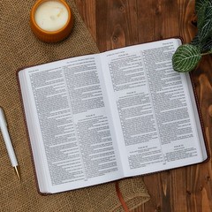 KJV Holy Bible: Gift and Award, Black Leather-Look, Red Letter, Comfort…