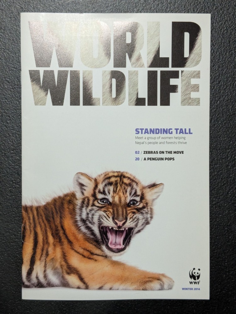 2014 Winter World Wildlife Standing Tall & 2015 Summer World Wildlife Magazines