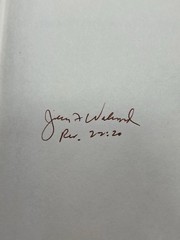 The Millennial Kingdom by John F. Walvoord 1974 Eight Printing SIGNED