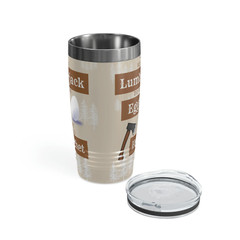 What Would A Lumberjack Do With An Egg? Dad Joke Tumbler