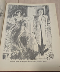 1946 Drawing Room Only: A Book of Cartoons by Garrett Price NewYorker Magazine
