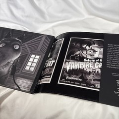 Frankenweenie The Visual Companion Tim Burton Disney Editions Hardcover Artbook