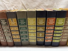Readers Digest Condensed Books – HC Staging Decor Multicolor – 1970’s Lot of 14